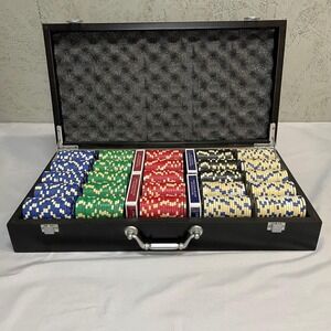 World Series of Poker (WSOP) Professional 500-Piece Poker Chip Set With Case